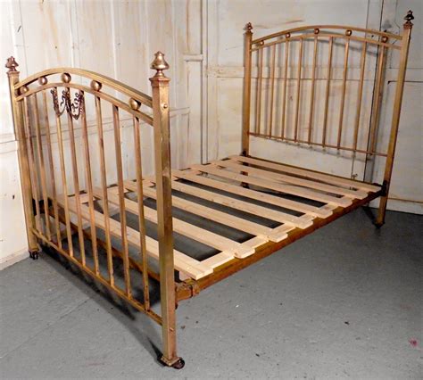 Need your furniture restored or repaired? Get in touch with us today to see how we can help you. . Brass bedframe